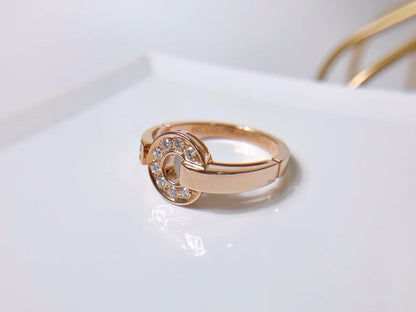 [Panda Jewelry]DREAM RING DIAMOND PINK GOLD