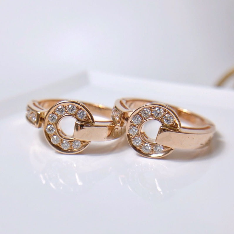 [Panda Jewelry]DREAM RING DIAMOND PINK GOLD