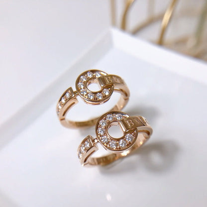 [Panda Jewelry]DREAM RING DIAMOND PINK GOLD