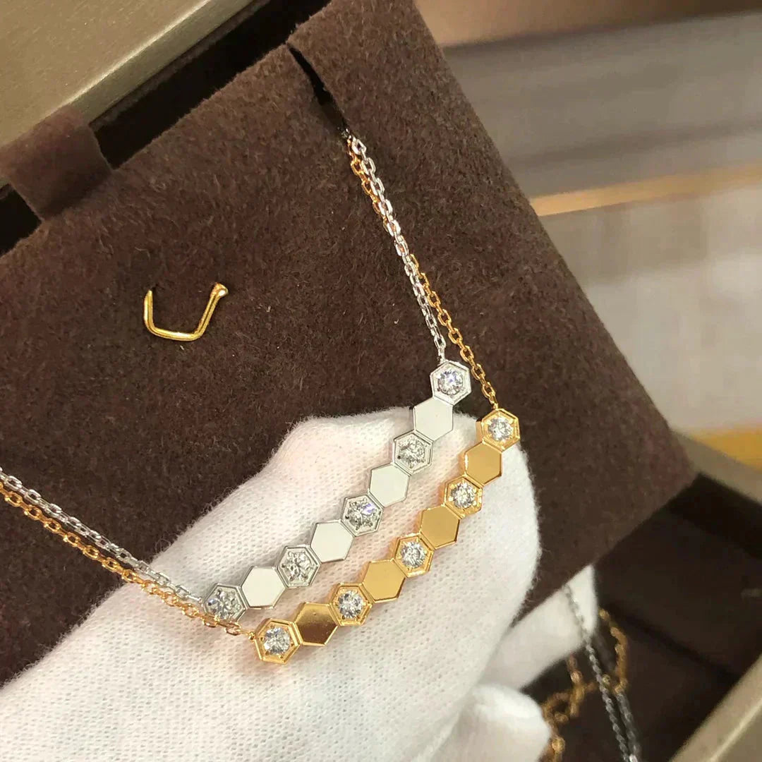 [Panda Jewelry]BEE LOVE NECKLACE DIAMOND