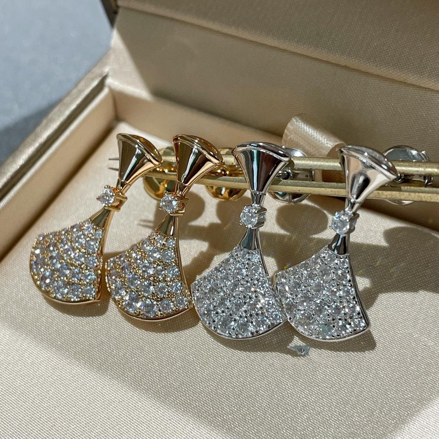 [Panda Jewelry]DREAM EARRINGS DIAMOND