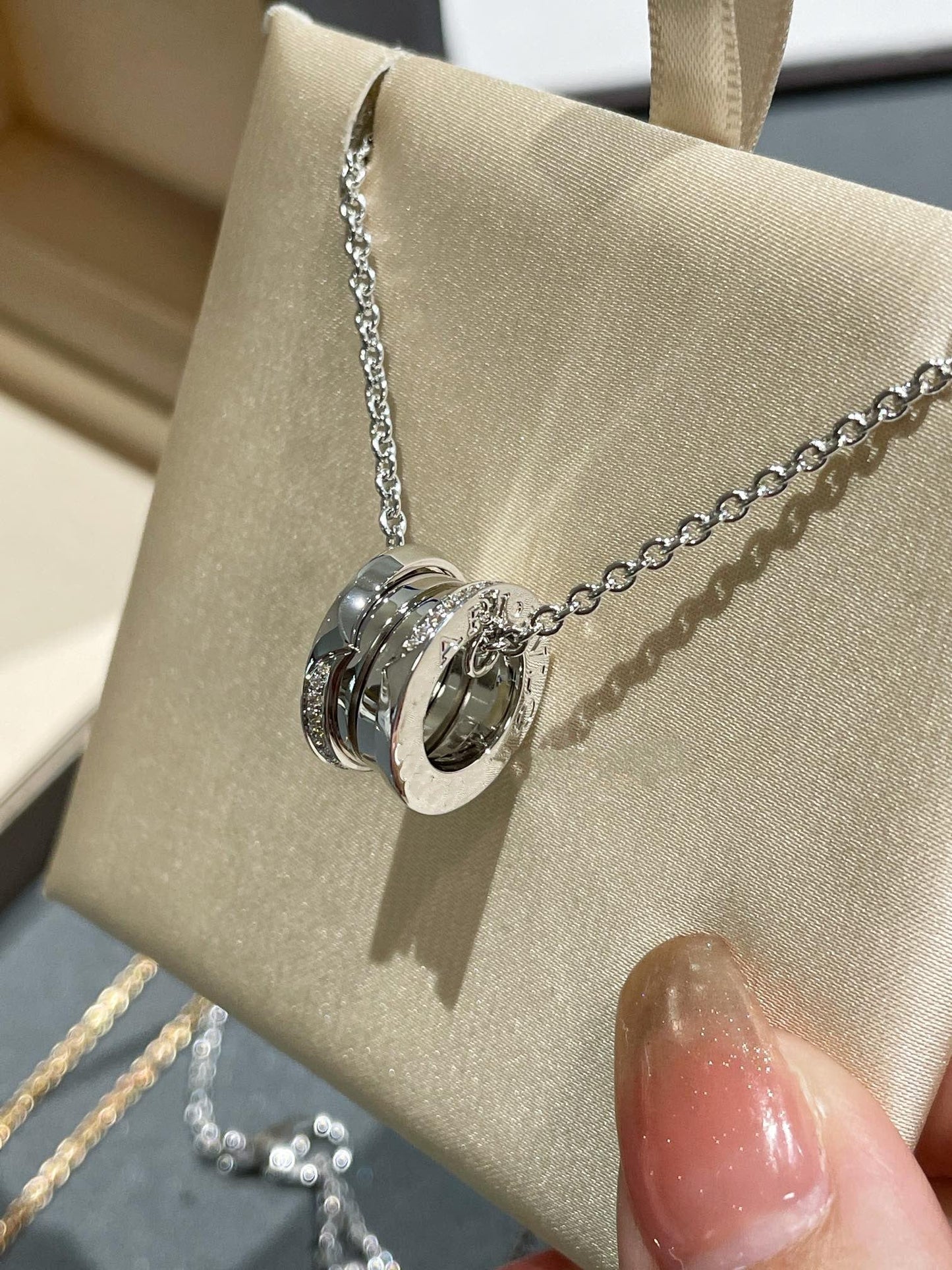 [Panda Jewelry]ZERO 1 NECKLACE DIAMOND