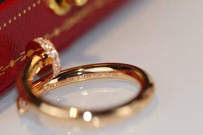 [Panda Jewelry]JUSTE RING 2.65MM GOLD DIAMOND