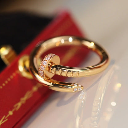 [Panda Jewelry]JUSTE RING 2.65MM GOLD DIAMOND