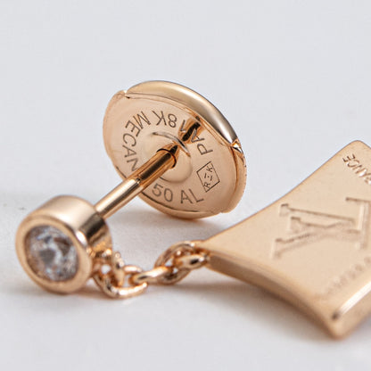 [Panda Jewelry]STAR DIAMONDS EARRINGS GOLD