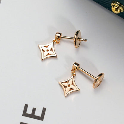 [Panda Jewelry]STAR EARRINGS GOLD