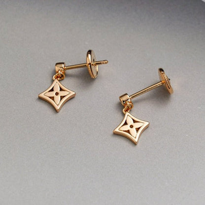 [Panda Jewelry]STAR EARRINGS GOLD