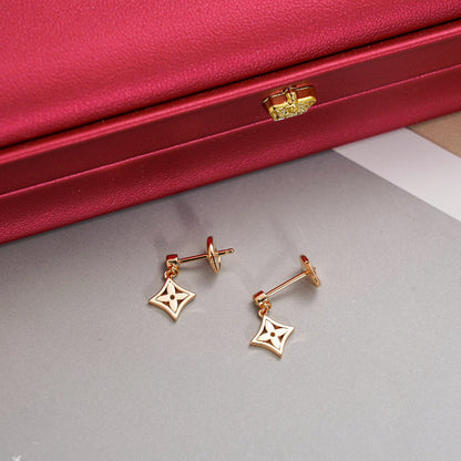 [Panda Jewelry]STAR EARRINGS GOLD