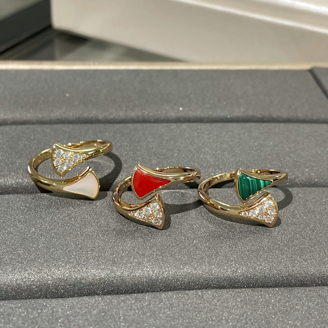 [Panda Jewelry]DREAM RING PINK GOLD DIAMOND
