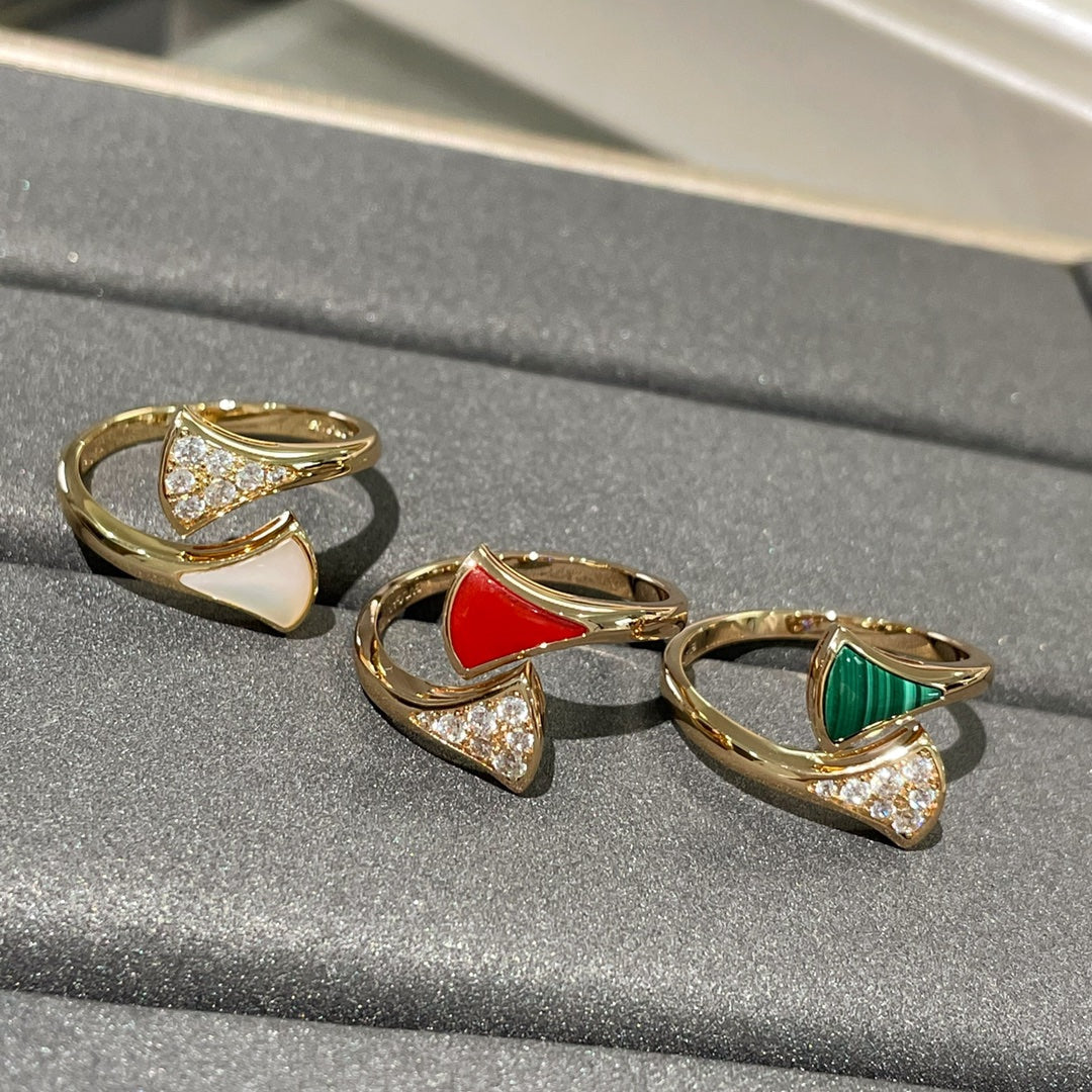 [Panda Jewelry]DREAM RING PINK GOLD DIAMOND