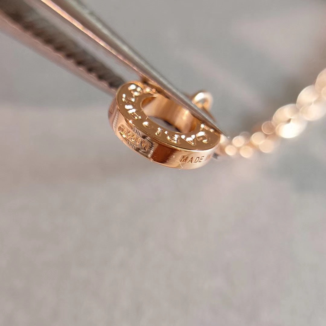 [Panda Jewelry]ZERO 1 NECKLACE PINK GOLD