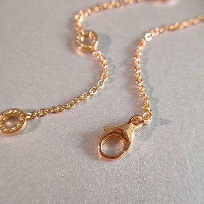 [Panda Jewelry]ZERO 1 NECKLACE PINK GOLD