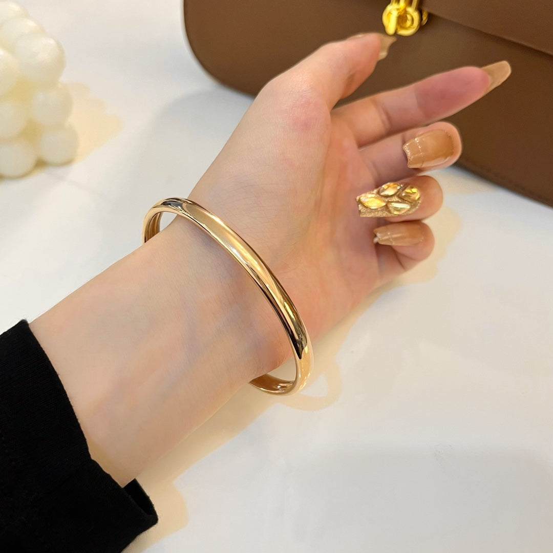 [Panda Jewelry]PANTHERE GOLD DIAMOND OPEN BRACELET