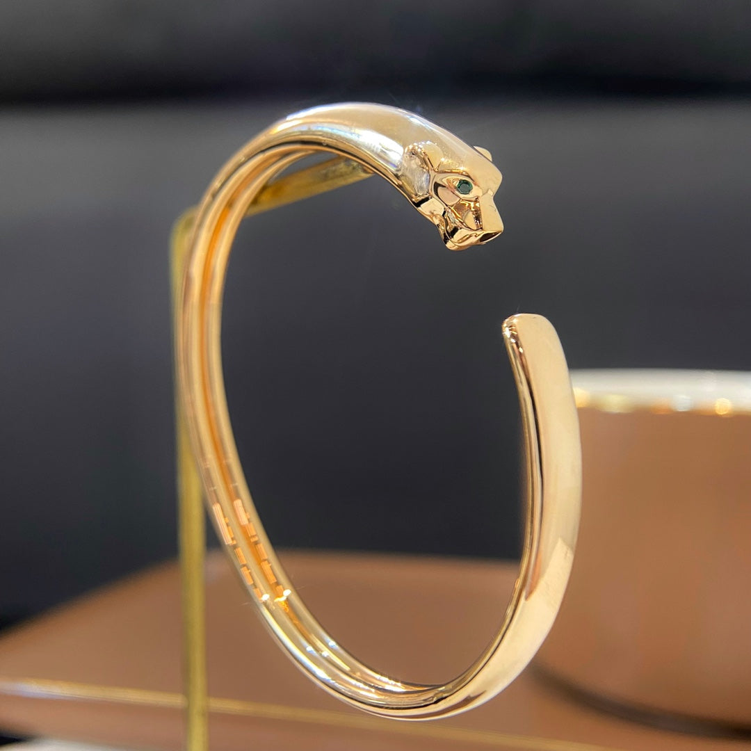 [Panda Jewelry]PANTHERE GOLD OPEN BRACELET