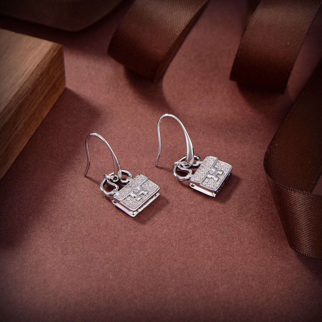 [Panda Jewelry]KELLY DIAMOND EARRINGS