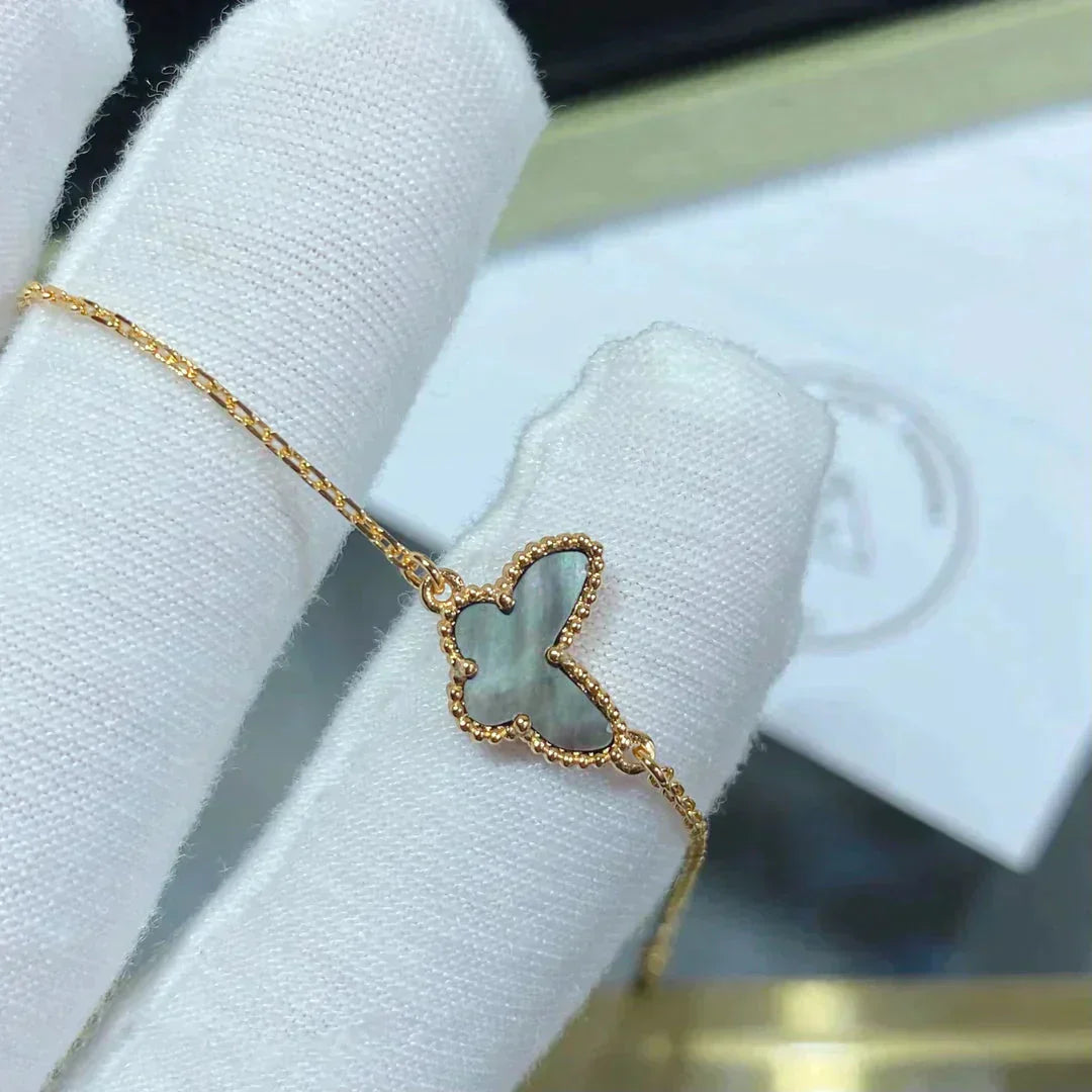 [Panda Jewelry]BUTTERFLY DARK MOP BUTTERFLY BRACELET