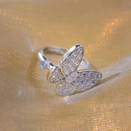 [Panda Jewelry]BUTTERFLY DIAMOND RING