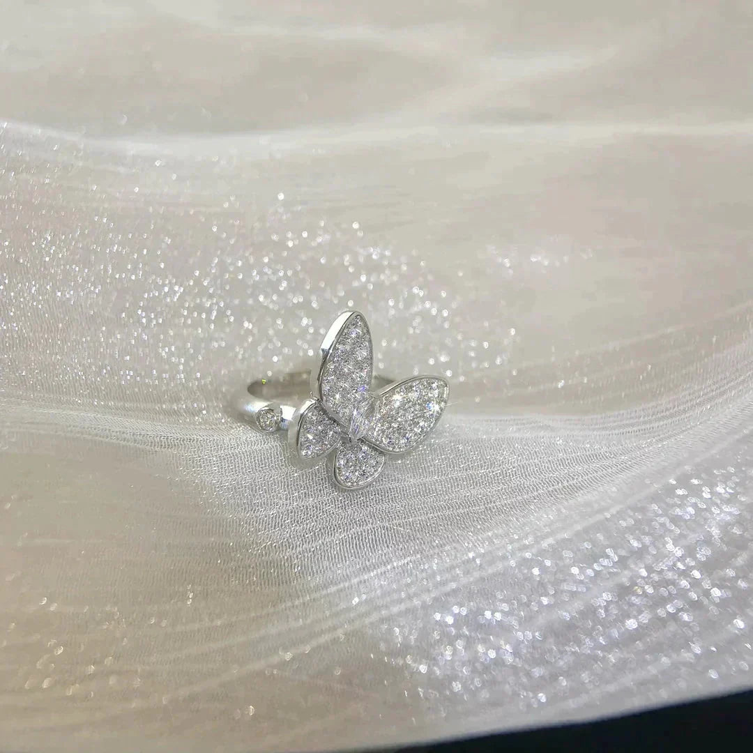 [Panda Jewelry]BUTTERFLY DIAMOND RING