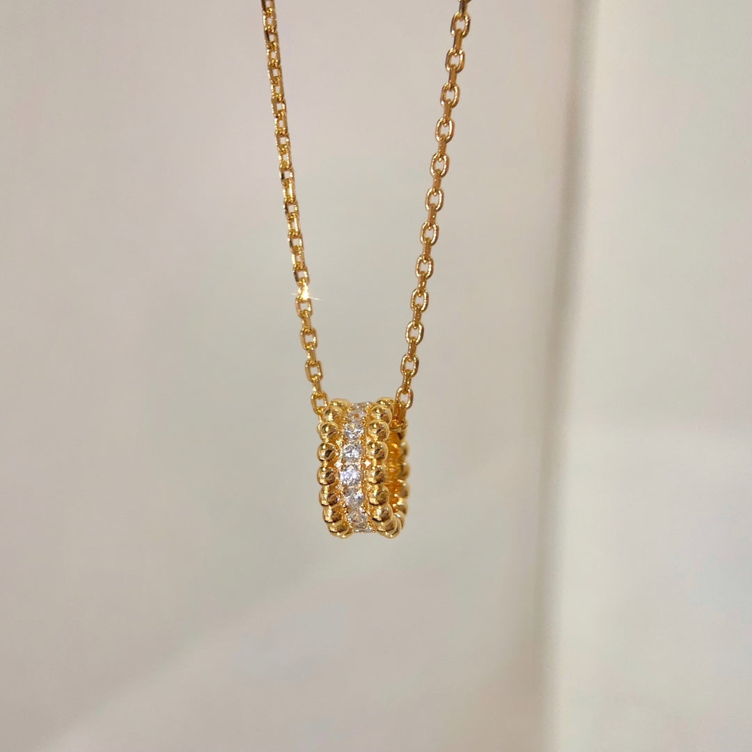 [Panda Jewelry]PERLEE DIAMOND NECKLACE
