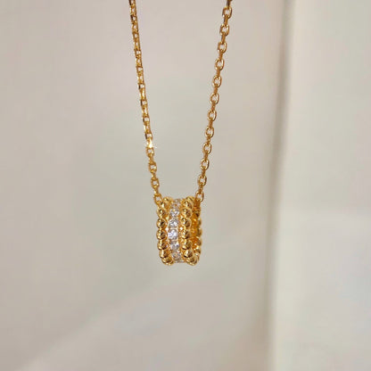 [Panda Jewelry]PERLEE DIAMOND NECKLACE