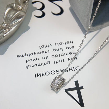 [Panda Jewelry]PERLEE DIAMOND NECKLACE