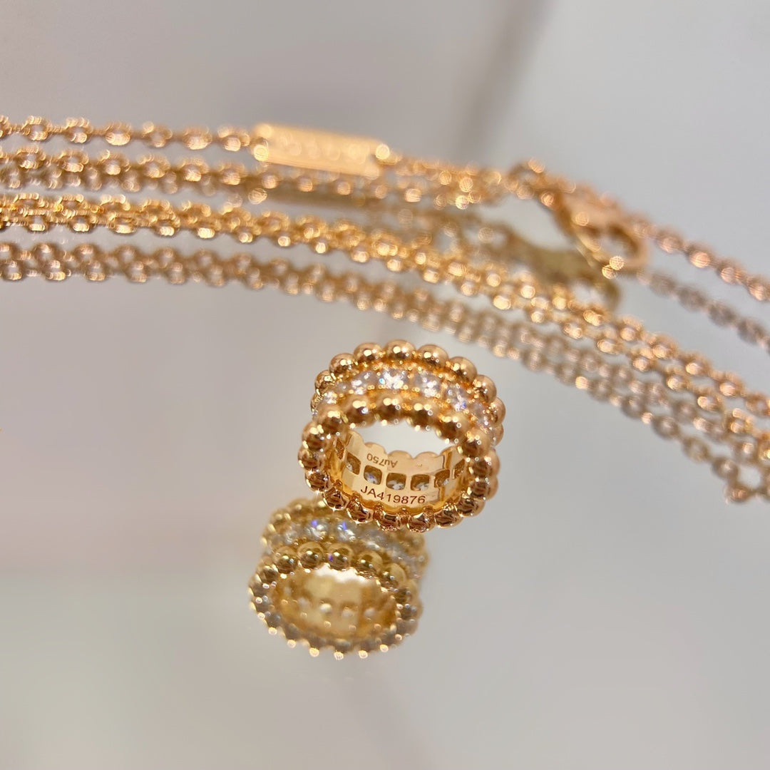 [Panda Jewelry]PERLEE DIAMOND NECKLACE