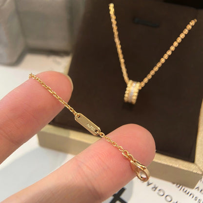 [Panda Jewelry]PERLEE DIAMOND NECKLACE