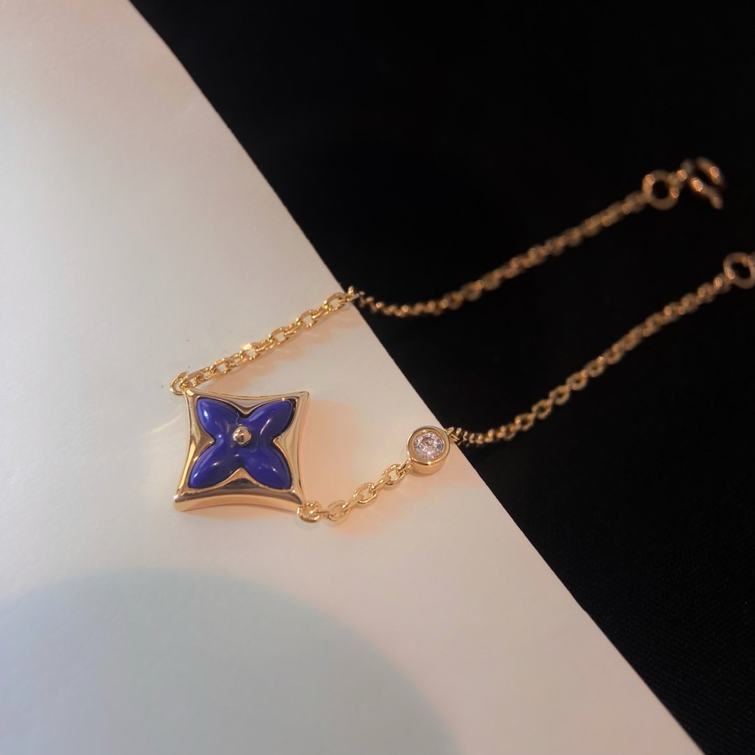 [Panda Jewelry]COLOR STAR PINK GOLD DIAMOND BRACELET