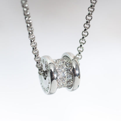 [Panda Jewelry]ZERO 1 SILVER DIAMOND NECKLACE