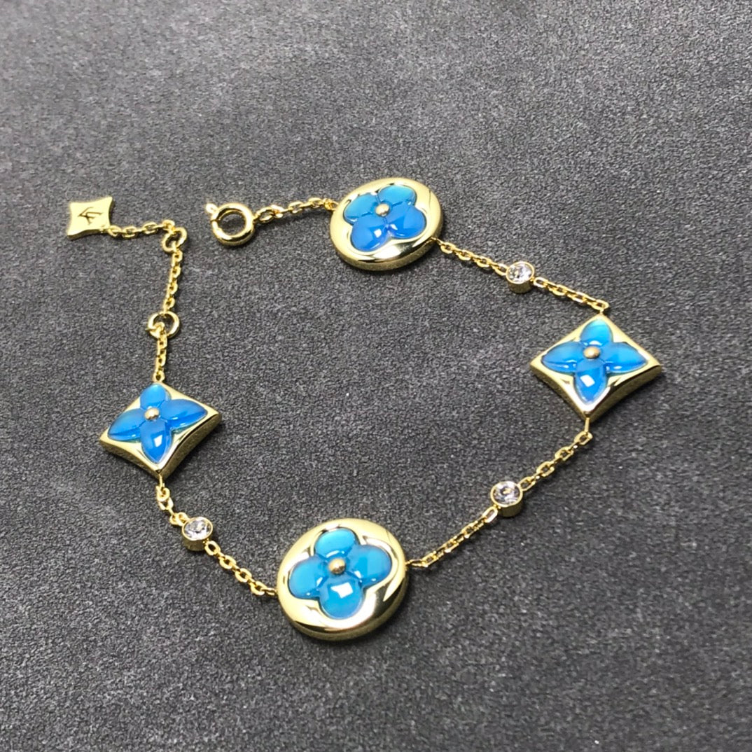 [Panda Jewelry]STAR AND SUN TURQUOISE 4 MOTIFS 3 DIAMONDS