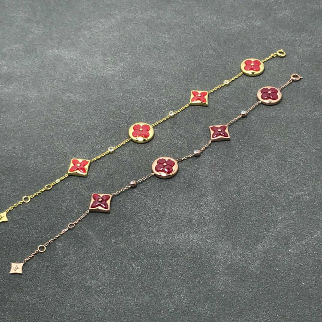 [Panda Jewelry]STAR AND SUN CARNELIAN 4 MOTIFS 3 DIAMONDS