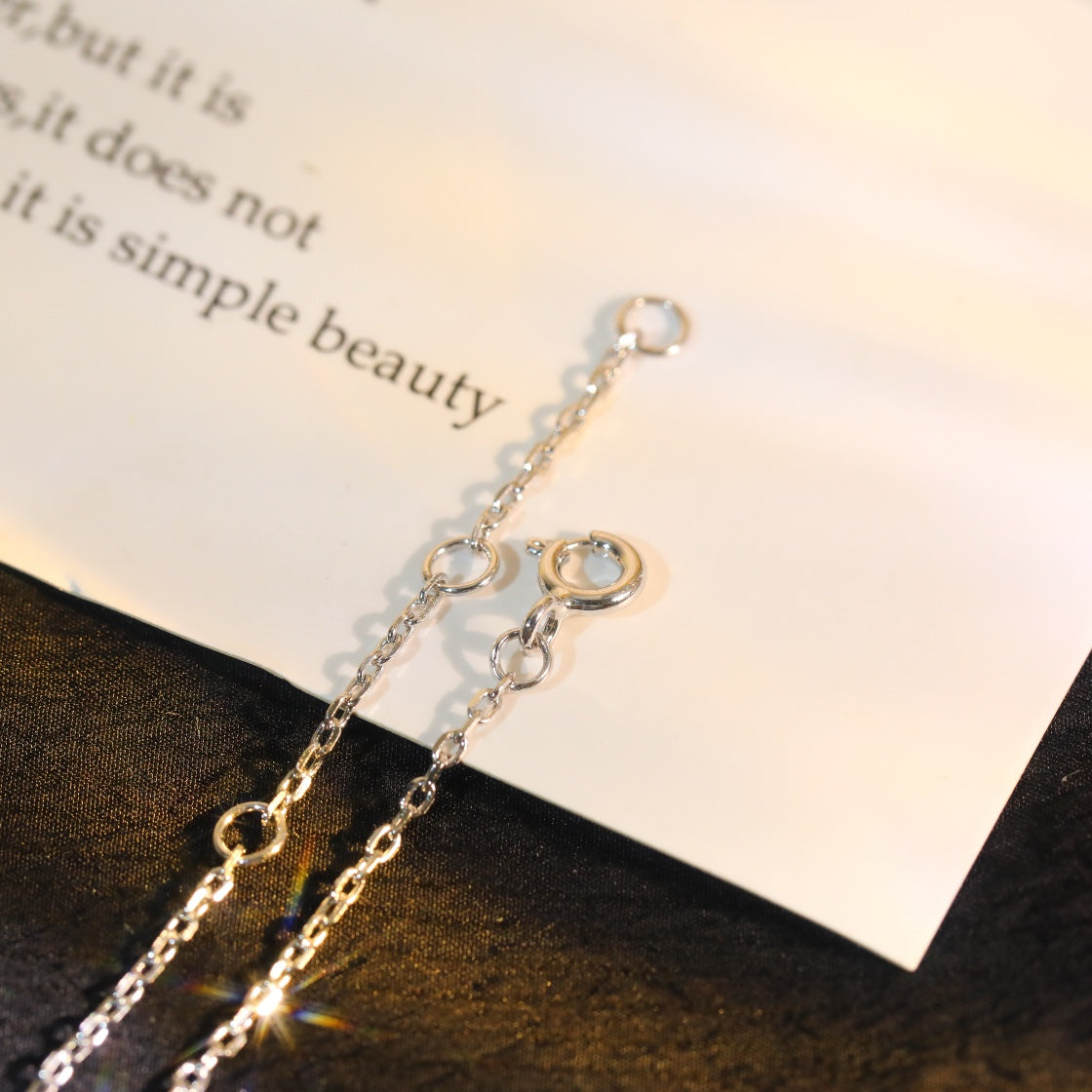 [Panda Jewelry]SUN MOTIF PINK MOP SILVER BRACELET
