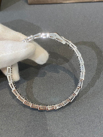 [Panda Jewelry]SERPENTI BRACELET DIAMONDS SILVER