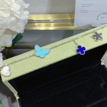 [Panda Jewelry]LUCKY SPRING SILVER BRACELET 4 MOTIF