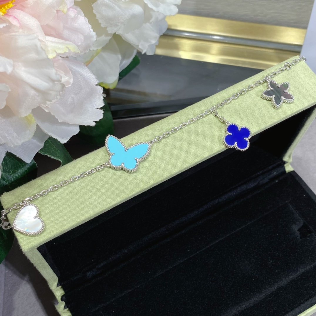 [Panda Jewelry]LUCKY SPRING SILVER BRACELET 4 MOTIF