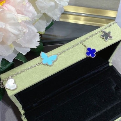 [Panda Jewelry]LUCKY SPRING SILVER BRACELET 4 MOTIF