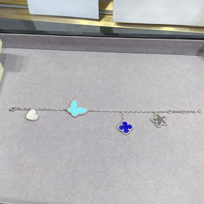[Panda Jewelry]LUCKY SPRING SILVER BRACELET 4 MOTIF