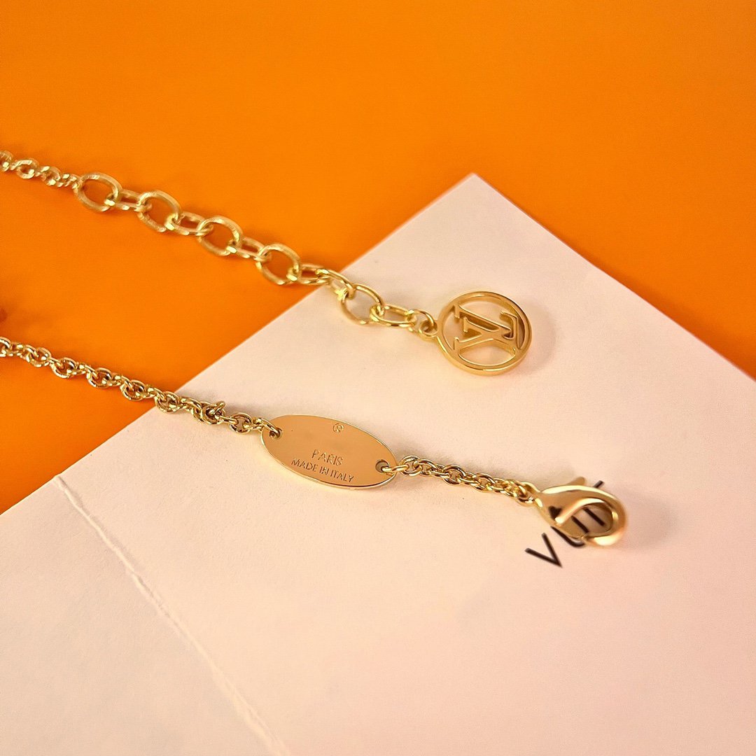 [Panda Jewelry]LOGO STAR MOTIF GOLD BRACELET