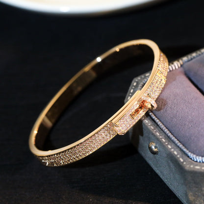 [Panda Jewelry]KELLY BRACELET DIAMOND PAVED