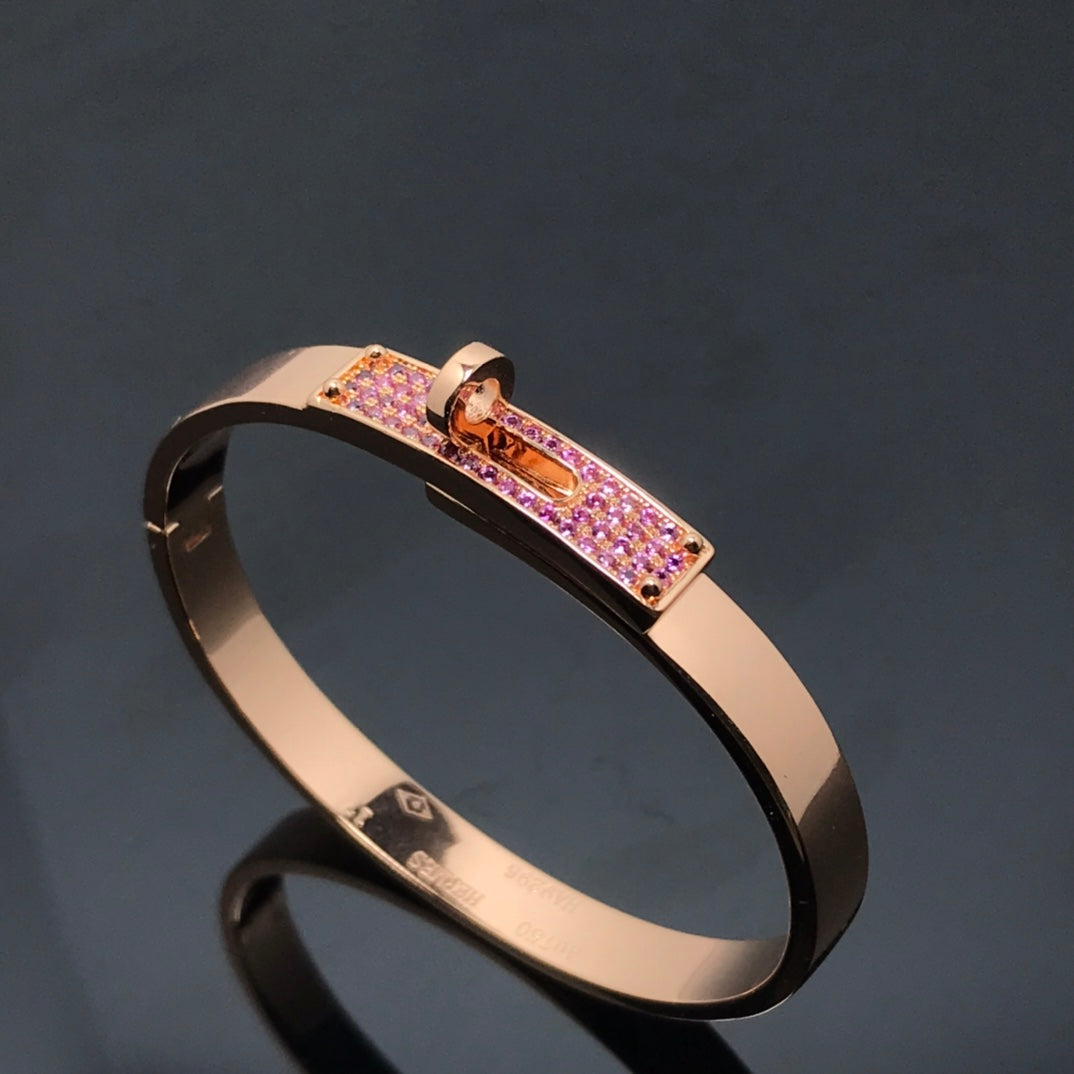 [Panda Jewelry]KELLY BRACELET PINK DIAMOND