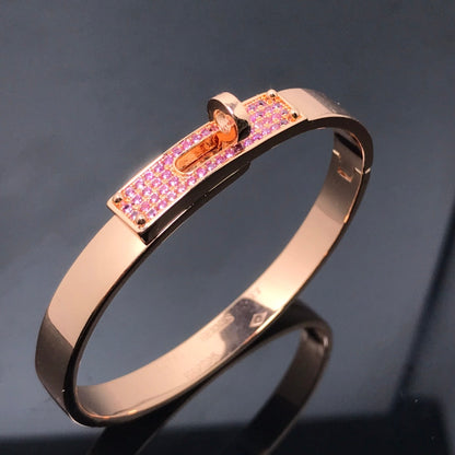 [Panda Jewelry]KELLY BRACELET PINK DIAMOND