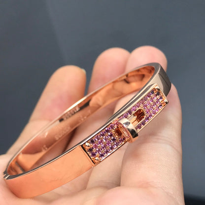 [Panda Jewelry]KELLY BRACELET PINK DIAMOND