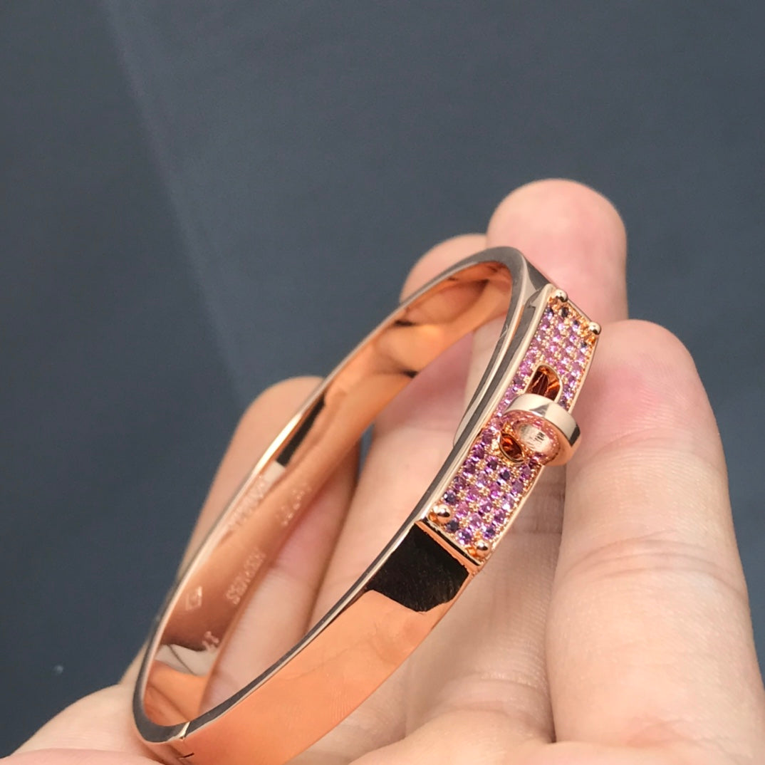 [Panda Jewelry]KELLY BRACELET PINK DIAMOND