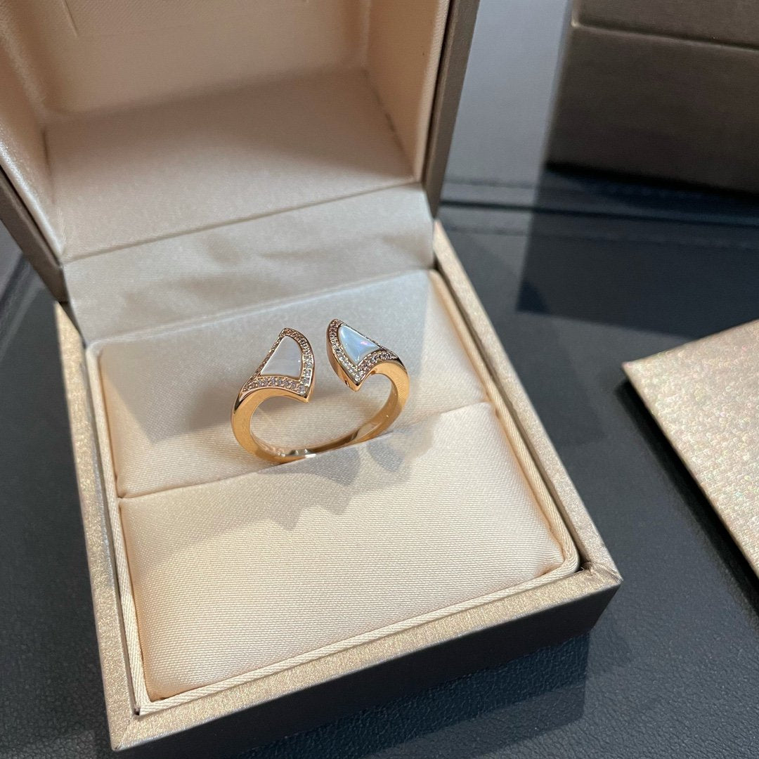 [Panda Jewelry]DREAM MOP DIAMOND OPEN RING