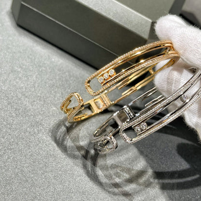 [Panda Jewelry]MOVE 10TH PAVED DIAMOND BRACELET