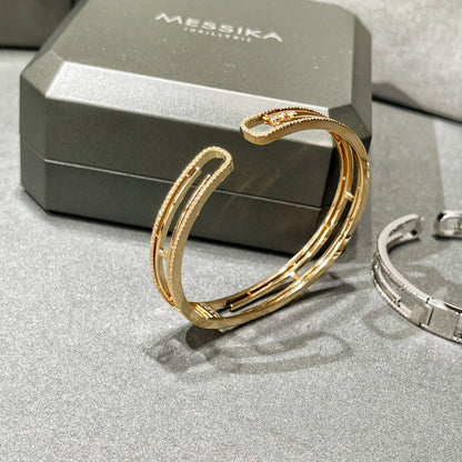 [Panda Jewelry]MOVE 10TH PAVED DIAMOND BRACELET