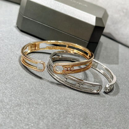 [Panda Jewelry]MOVE 10TH PAVED DIAMOND BRACELET