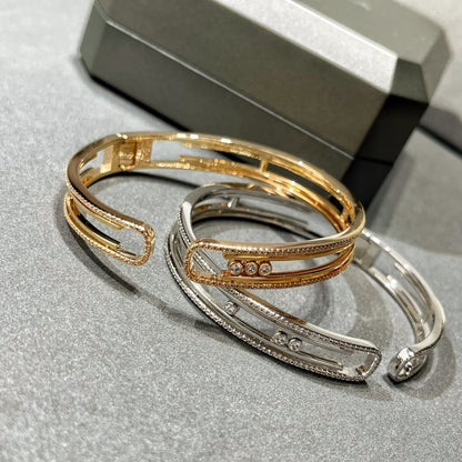 [Panda Jewelry]MOVE 10TH PAVED DIAMOND BRACELET