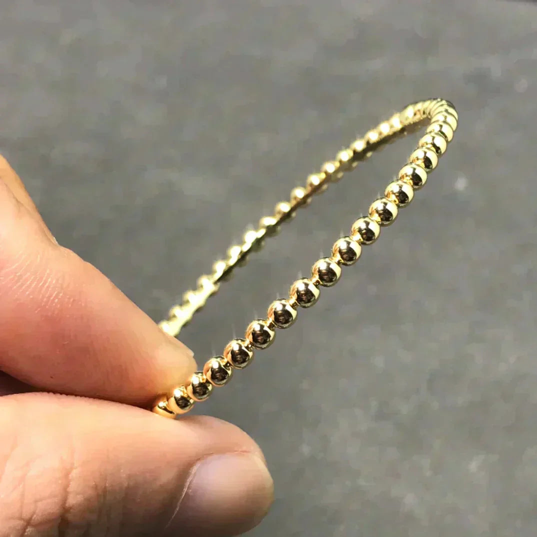 [Panda Jewelry]PERLEE PEARLS BRACELET.GOLD