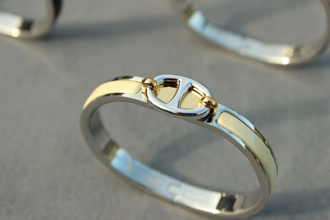 [Panda Jewelry]CLIC CHAINE SILVER BRACELET